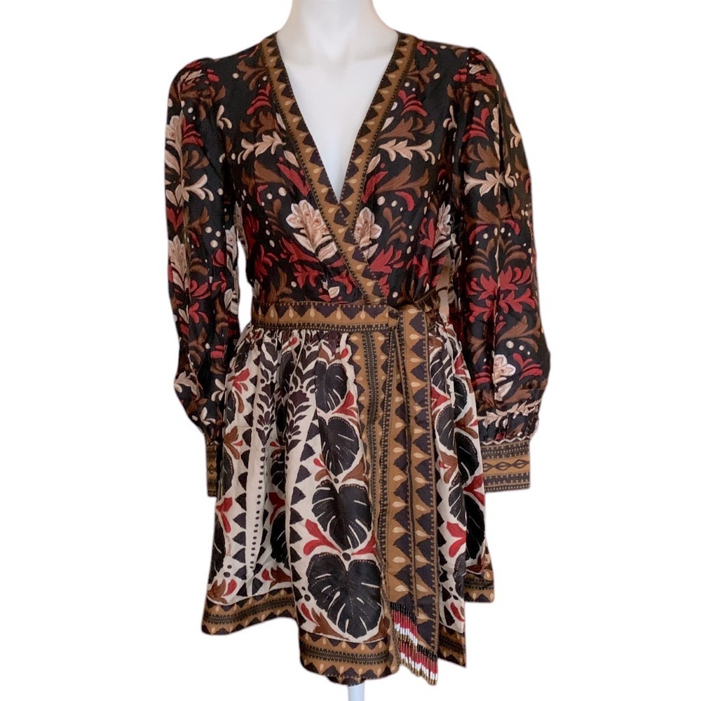 FARM Rio Multicolor Floral Mini Dress - Picture 3 of 13